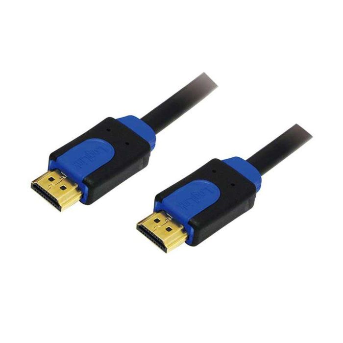Logilink Cable HDMI 2.0 Alta Velocidad con Ethernet HQ 4K 10m Negro/Azul Logilink Cable HDMI 2.0 Alta Velocidad con Ethernet HQ 4K 10m Negro/Azul