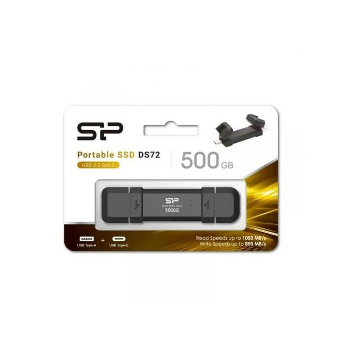 Memoria USB Silicon Power SP500GBUC3S72VPK Negro 1