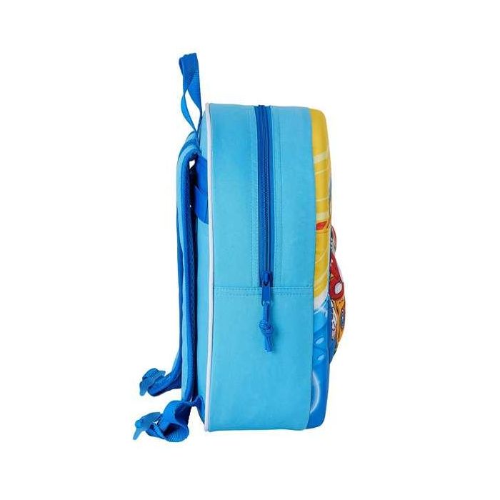 Mochila Infantil 3D SuperThings Azul claro 7 Mochila Infantil 3D SuperThings Azul claro 7