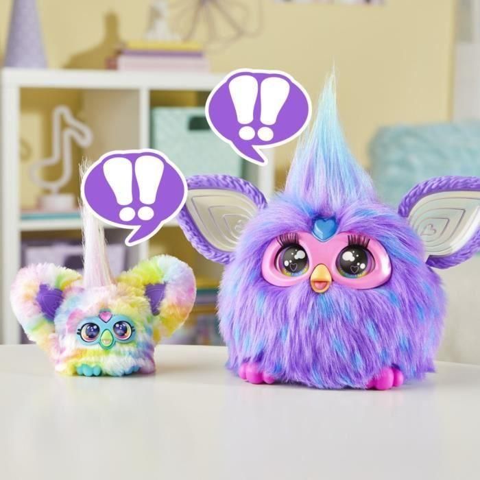 Hasbro HASG17785X6 Furby Furblets Zee-Bah, mini peluche electrónico con más de 45 sonidos para niñas y niños, +6 años, Serie 4 4 Hasbro HASG17785X6 Furby Furblets Zee-Bah, mini peluche electrónico con más de 45 sonidos para niñas y niños, +6 años, Serie 4 4
