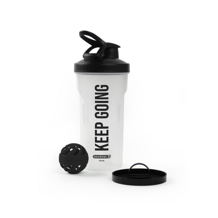 Botella Gym Shaker 700 ml Transparente Bewinner - Inde (12 Unidades) 2 Botella Gym Shaker 700 ml Transparente Bewinner - Inde (12 Unidades) 2