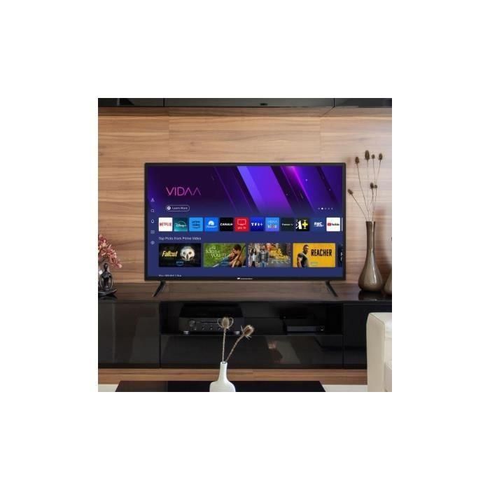 Televisor HD - CONTINENTAL EDISON - 32 (81 cm) - Smart Vidaa - Wifi Bluetooth - 3xHDMI - 2xUSB - CELED32SVHD25B6 5 Televisor HD - CONTINENTAL EDISON - 32 (81 cm) - Smart Vidaa - Wifi Bluetooth - 3xHDMI - 2xUSB - CELED32SVHD25B6 5