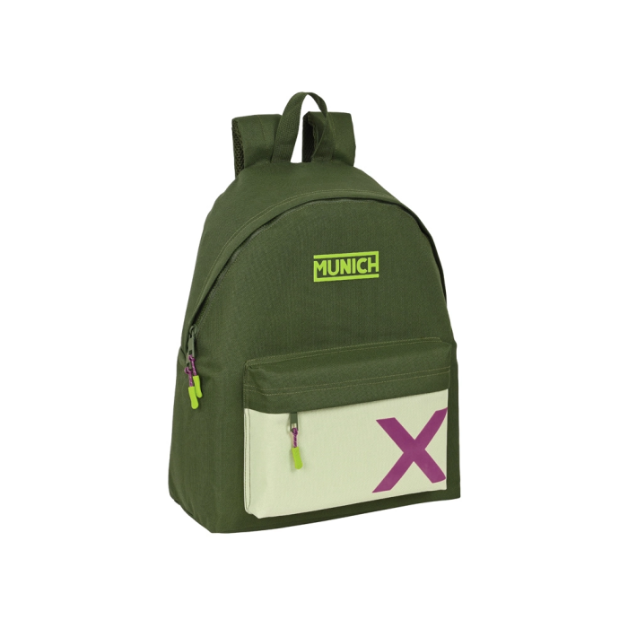 Mochila Escolar Munich Bright khaki Verde 33 x 42 x 15 cm 0 Mochila Escolar Munich Bright khaki Verde 33 x 42 x 15 cm 0