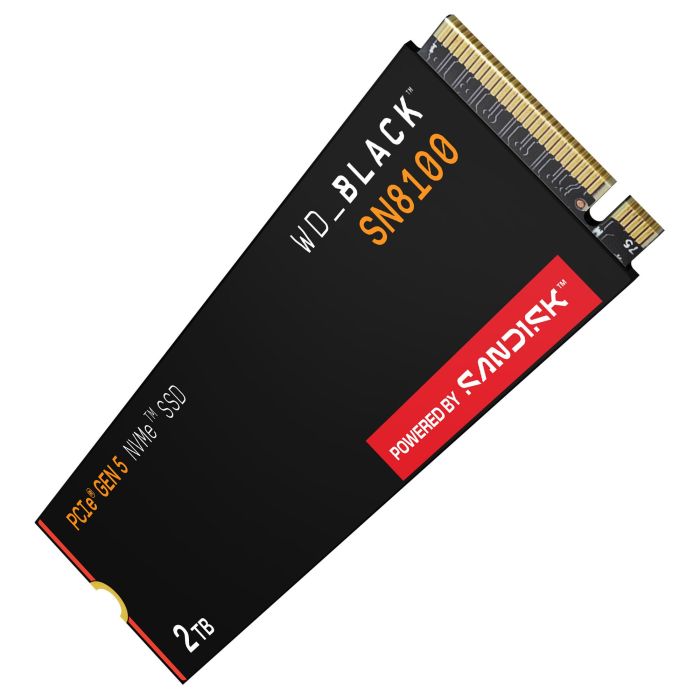 WD Black SN8100 NVMe PCIe 5.0 x4 SSD 2TB M.2 2280