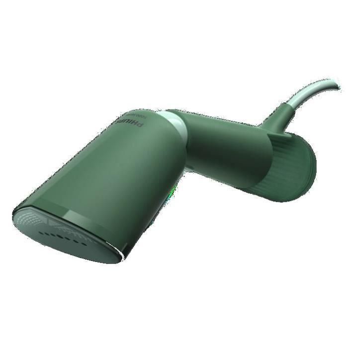 Vaporizador de mano - PHILIPS - STH5010/70 - 1300 W - Cocción al vapor vertical - Flujo de vapor continuo - Cable: 2,5 m - Verde 1 Vaporizador de mano - PHILIPS - STH5010/70 - 1300 W - Cocción al vapor vertical - Flujo de vapor continuo - Cable: 2,5 m - Verde 1