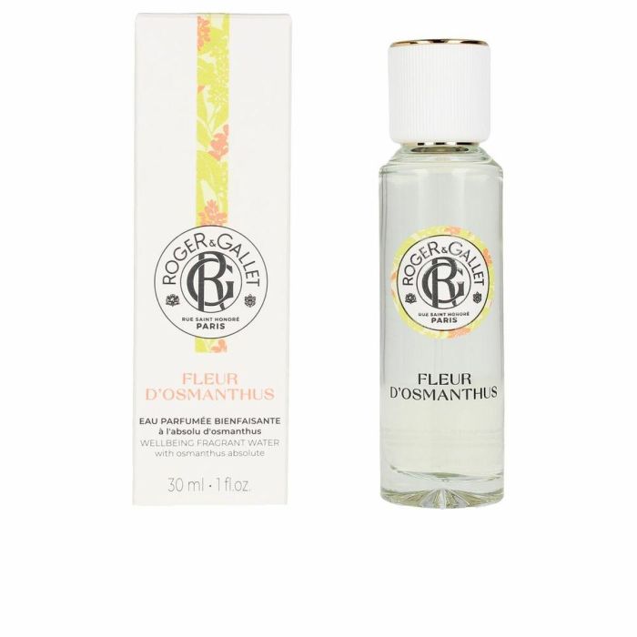 Roger & Gallet Fleur d'Osmanthus Eau de Toilette para Mujer 30ml - Perfume Floral Fresco con Notas Cítricas y de Osmanto para Bienestar