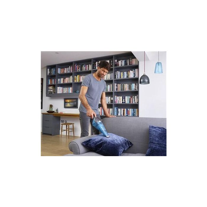 Black+Decker WDC-215-WA Aspirador de mano sin cable 7.2V. Recogetodo Dustbuster aspira líquidos y sólidos con batería de Litio 2