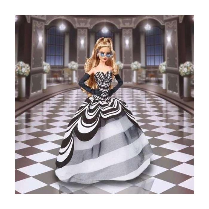 Muñeca Barbie Signature 65 Aniversario Rubia Hrm58 Mattel 1 Muñeca Barbie Signature 65 Aniversario Rubia Hrm58 Mattel 1