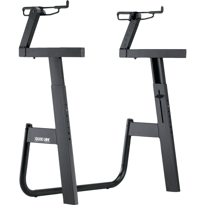 QUIKLOK Extensión Soporte Teclado M91 Negro Acero Altura Regulable 225-310 mm 1 QUIKLOK Extensión Soporte Teclado M91 Negro Acero Altura Regulable 225-310 mm 1