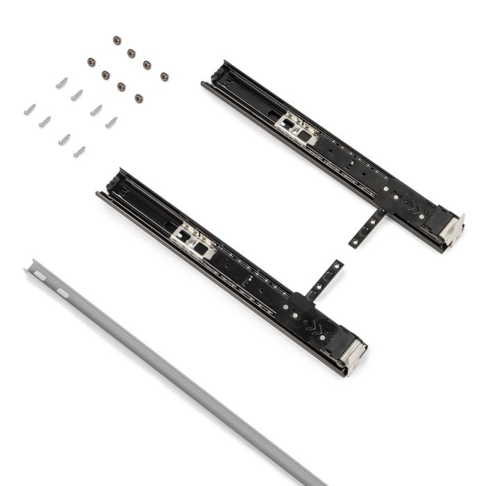 Emuca Espejo extraíble para interior de armario, Acero y Plástico y Cristal, Pintado aluminio 7 Emuca Espejo extraíble para interior de armario, Acero y Plástico y Cristal, Pintado aluminio 7