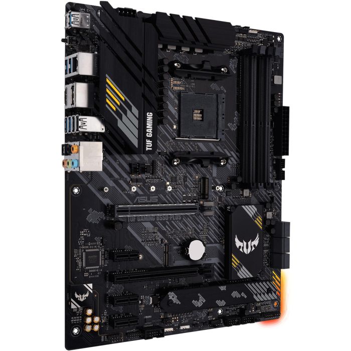 ASUS TUF Gaming B550-PLUS Placa Base AM4 para AMD Ryzen 3000 Series, Zócalo AM4, DDR4, USB 3.2, ATX 1 ASUS TUF Gaming B550-PLUS Placa Base AM4 para AMD Ryzen 3000 Series, Zócalo AM4, DDR4, USB 3.2, ATX 1