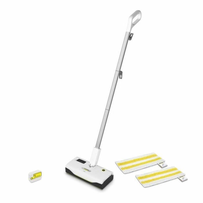Karcher 4054278995427 Mopa a Vapor SC 1 Upright Easy Fix - 1300W, Calentamiento Rápido 30s, Elimina 99,99% Virus y Bacterias