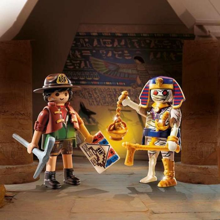 Cazador de tesoro y momia playmobil 3 Cazador de tesoro y momia playmobil 3