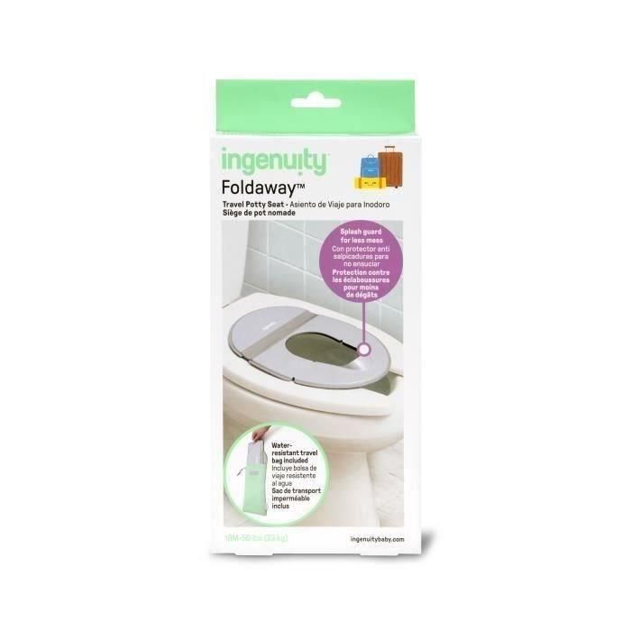 Ingenuity ING0074451172845 Reductor Universal de Asiento de Inodoro Portátil para Niños y Bebés, Plegable con Bolsa, Ideal Viajes 4 Ingenuity ING0074451172845 Reductor Universal de Asiento de Inodoro Portátil para Niños y Bebés, Plegable con Bolsa, Ideal Viajes 4