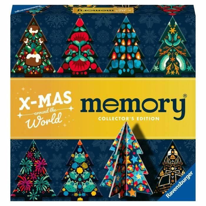 Ravensburger Juego de Memoria Navideño Educativo con Observación, Asociación y Memorización - Edad 6 - 22350