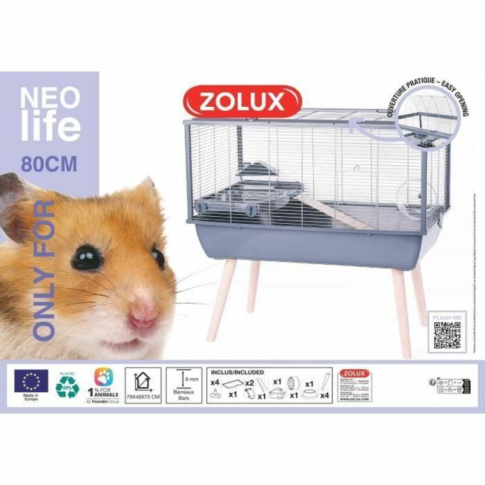 Jaula Zolux 205663GRI 9 Jaula Zolux 205663GRI 9