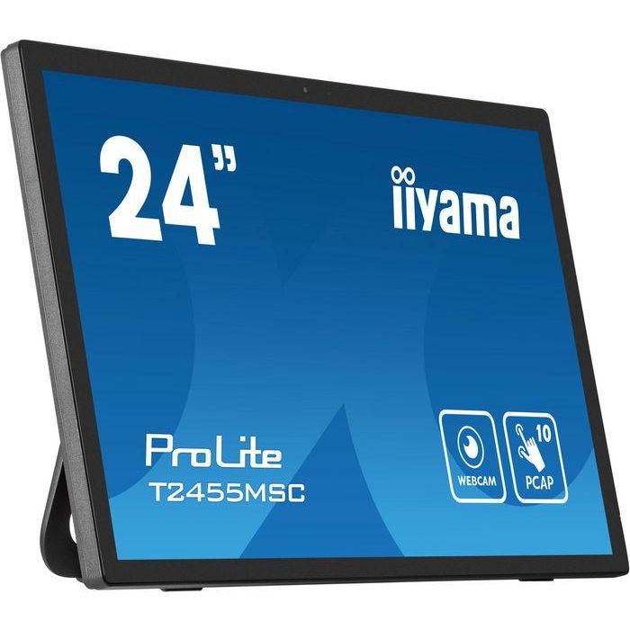 MONITOR IIYAMA 24" TACTIL T2455MSC-B1, IPS, 1920x1080, HDMI, DISPLAYPORT, 2 USB 3.0, ALTAVOCES, WEBCAM & MICROFONO 2 MONITOR IIYAMA 24" TACTIL T2455MSC-B1, IPS, 1920x1080, HDMI, DISPLAYPORT, 2 USB 3.0, ALTAVOCES, WEBCAM & MICROFONO 2
