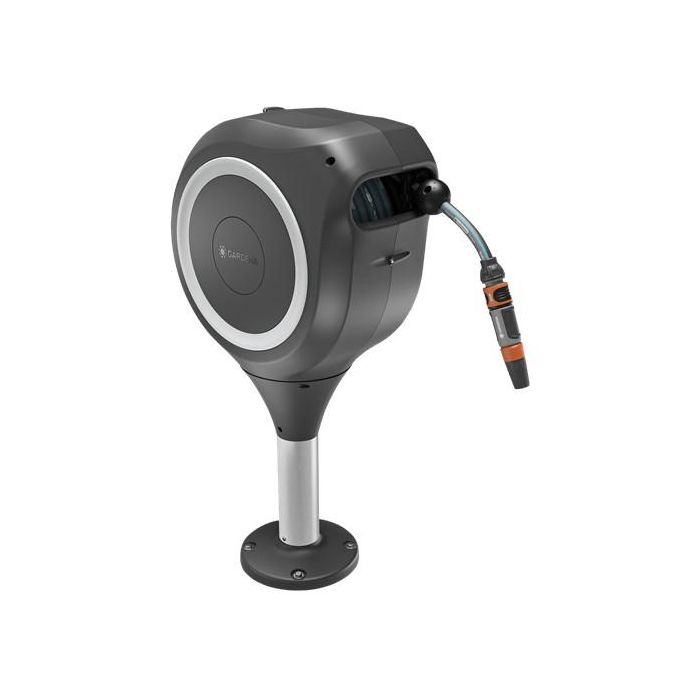 Gardena 18607-20 Caja Manguera Terrassen-Schlauchbox RollUp S (Blanco) 15 m Negro Manguera Flexible Resistente a Heladas Boquilla Incluida 1 Gardena 18607-20 Caja Manguera Terrassen-Schlauchbox RollUp S (Blanco) 15 m Negro Manguera Flexible Resistente a Heladas Boquilla Incluida 1