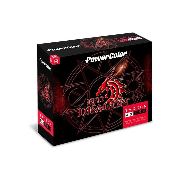 RX 550 4GB PowerColor Red Dragon Radeon LP DDR5 2