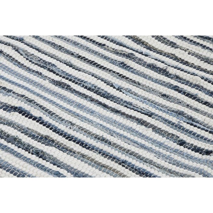 Alfombra Home ESPRIT Azul Blanco 160 x 230 x 0,5 cm 2 Alfombra Home ESPRIT Azul Blanco 160 x 230 x 0,5 cm 2