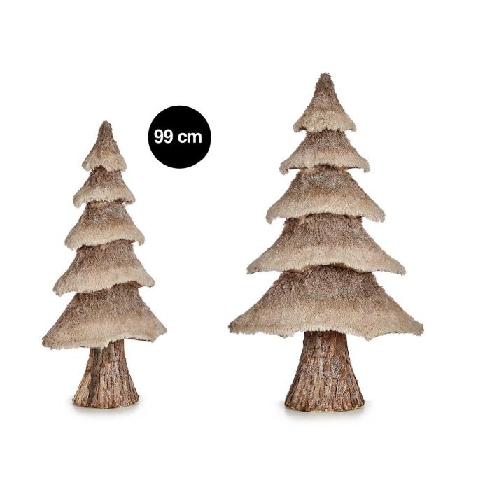Árbol de Navidad Krist+ 99 cm marrón - 60x24 cm Árbol de Navidad Krist+ 99 cm marrón - 60x24 cm