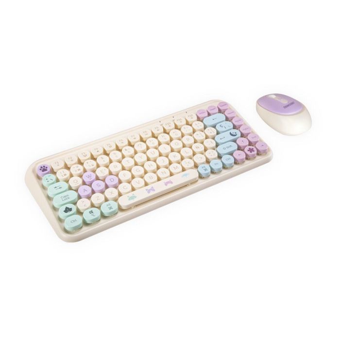 Teclado y Ratón FR-TEC TNK4001 QWERTY 12 Teclado y Ratón FR-TEC TNK4001 QWERTY 12