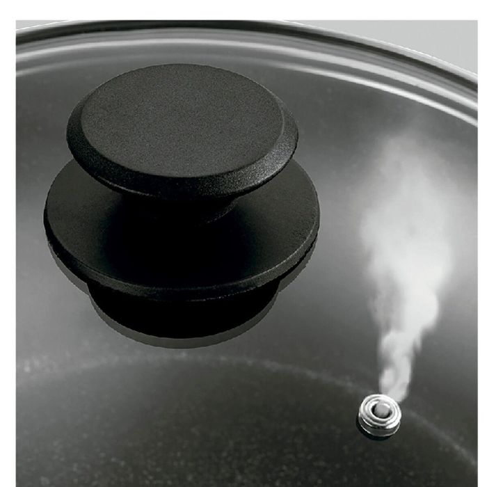 Olla con Tapa Fagor VIVANT 20 NEGRA Negro Aluminio 6 L 3