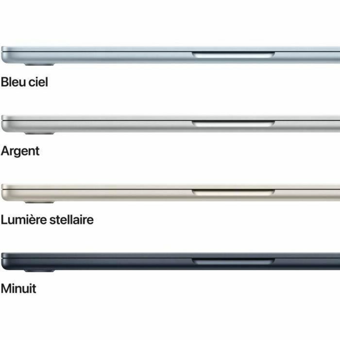 Apple - MacBook Air M4 de 13,6" (2025) - 24 GB de RAM - 512 GB de almacenamiento - CPU de 10 núcleos - GPU de 10 núcleos - Azul cielo 4 Apple - MacBook Air M4 de 13,6" (2025) - 24 GB de RAM - 512 GB de almacenamiento - CPU de 10 núcleos - GPU de 10 núcleos - Azul cielo 4