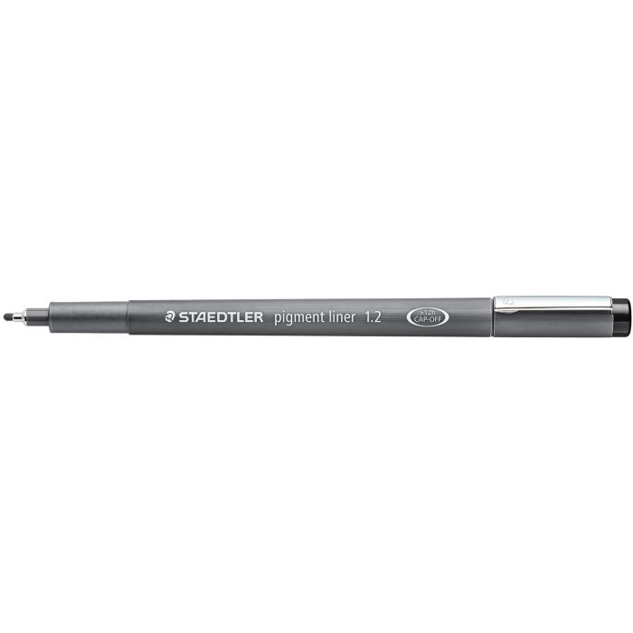 Rotuladores Staedtler Pigment Line Negro (10 Unidades)