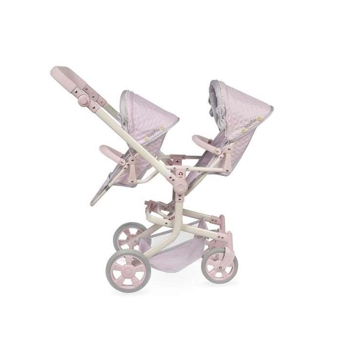 Silla gemelar plegable -novedad - multiposicion para muñecas de hasta 52 cm. 3 Silla gemelar plegable -novedad - multiposicion para muñecas de hasta 52 cm. 3