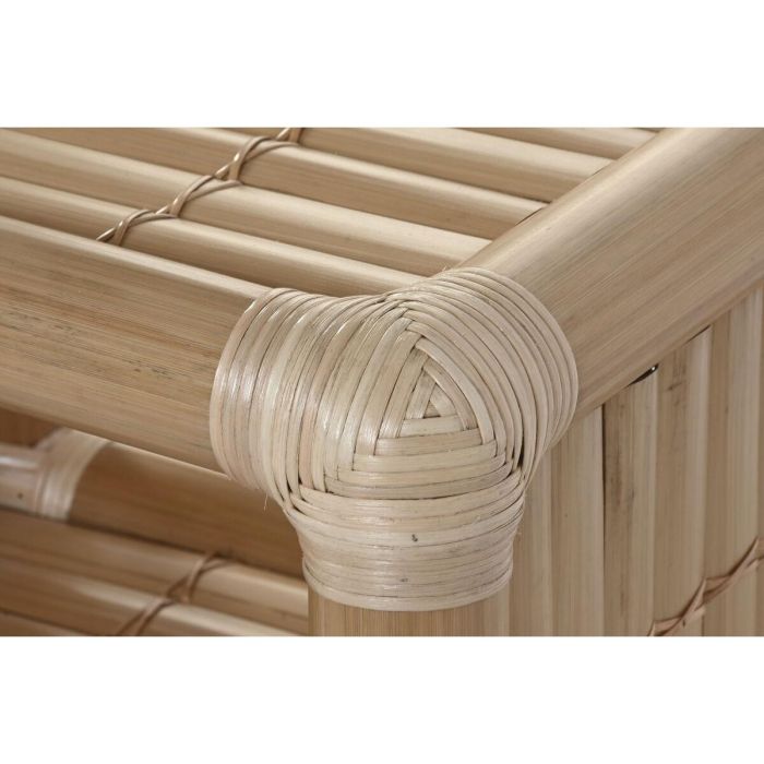 DKD Home Decor Mesita de Noche Tropical de Bambú y Ratán. Medidas: 50 cm Ancho x 40 cm Fondo x 55 cm Alto 2 DKD Home Decor Mesita de Noche Tropical de Bambú y Ratán. Medidas: 50 cm Ancho x 40 cm Fondo x 55 cm Alto 2