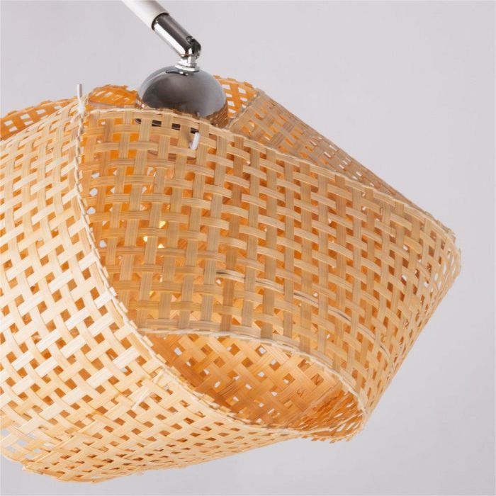 SKD-F1001 Lámpara de Pie Singaraja, Diseño Moderno, Compatible con Bombilla LED E27 (RGB/CCT), Salón, Dormitorio, Comedor 4