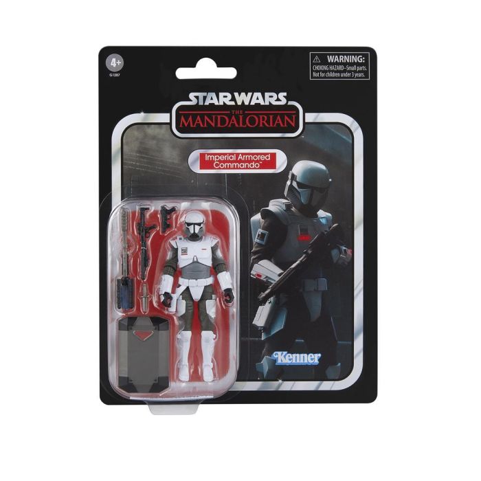 HASBRO Star Wars The Mandalorian Figura Imperial Armored Commando articulada 9,5cm con accesorios 0 HASBRO Star Wars The Mandalorian Figura Imperial Armored Commando articulada 9,5cm con accesorios 0