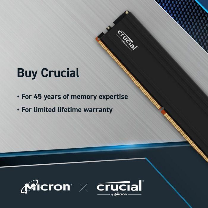 Memoria RAM Crucial CP2K16G60C48U5 32 GB DDR5 SDRAM DDR5 6000 MHz 5