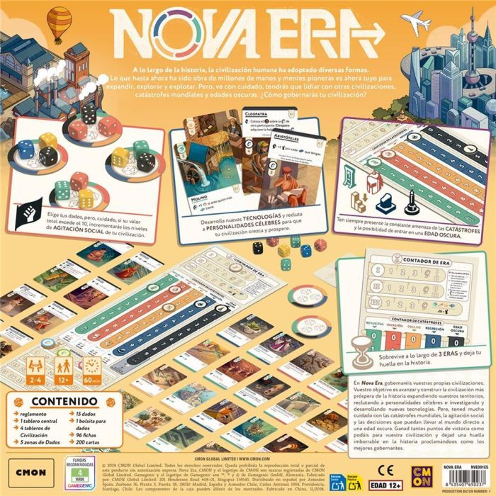 Juego Mesa Nova Era 2 Juego Mesa Nova Era 2
