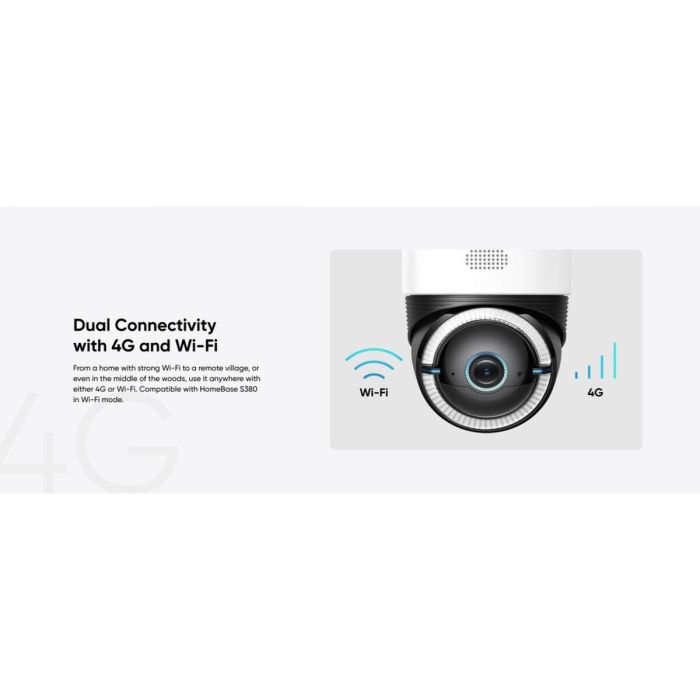 Eufy 4G LTE Cam S330 Bullet (shape) Cámara de seguridad IP Exterior 3840 x 2160 Pixeles Techo/Pared/Poste 38 Eufy 4G LTE Cam S330 Bullet (shape) Cámara de seguridad IP Exterior 3840 x 2160 Pixeles Techo/Pared/Poste 38
