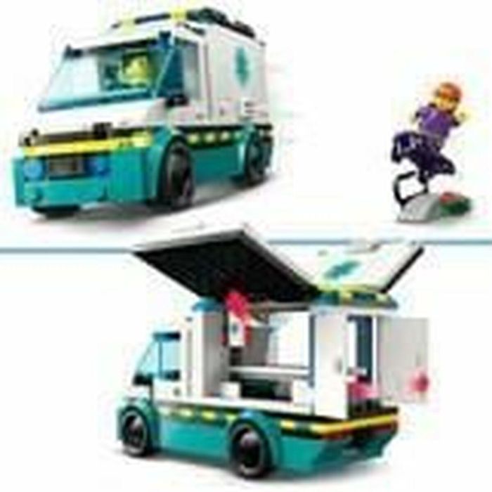 Lego City Ambulancia de Emergencias Juego de Construcción para Niños 5+ Años 1 Lego City Ambulancia de Emergencias Juego de Construcción para Niños 5+ Años 1