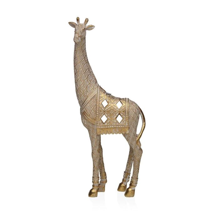 Figura Decorativa Versa Resina Jirafa 7 X 30,5 X 13 CM Figura Decorativa Versa Resina Jirafa 7 X 30,5 X 13 CM