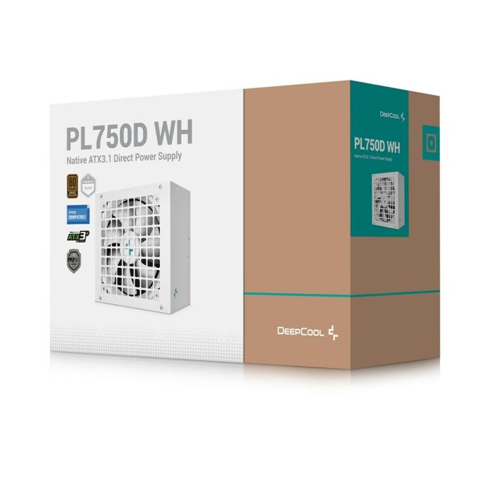 Fuente de Alimentación DEEPCOOL R-PL750D-FC0W-EU-V2 ATX 750 W 80 Plus Bronze RoHS WEEE 5 Fuente de Alimentación DEEPCOOL R-PL750D-FC0W-EU-V2 ATX 750 W 80 Plus Bronze RoHS WEEE 5