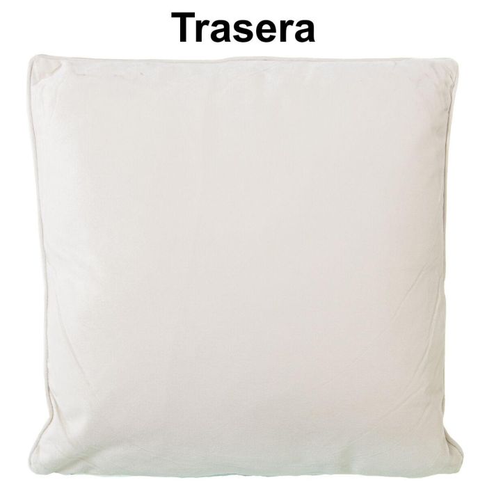 Cojín Alexandra House Living Crema Textil 43 x 43 cm 2