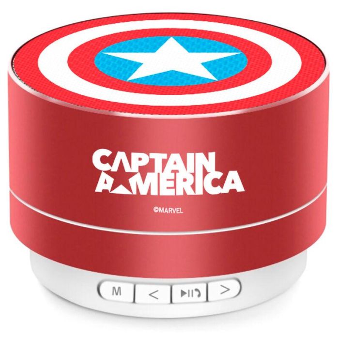 Altavoz portatil inalambrico Capitan America Marvel 2