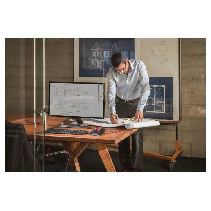 Kensington ExpertMouse Trackball Inalámbrico, Óptico, RF Wireless + Bluetooth, 400 DPI, Ambidextro, Negro 2