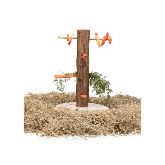 Comedero Trixie Madera Ø 25 × 36 CM Marrón 6 Comedero Trixie Madera Ø 25 × 36 CM Marrón 6