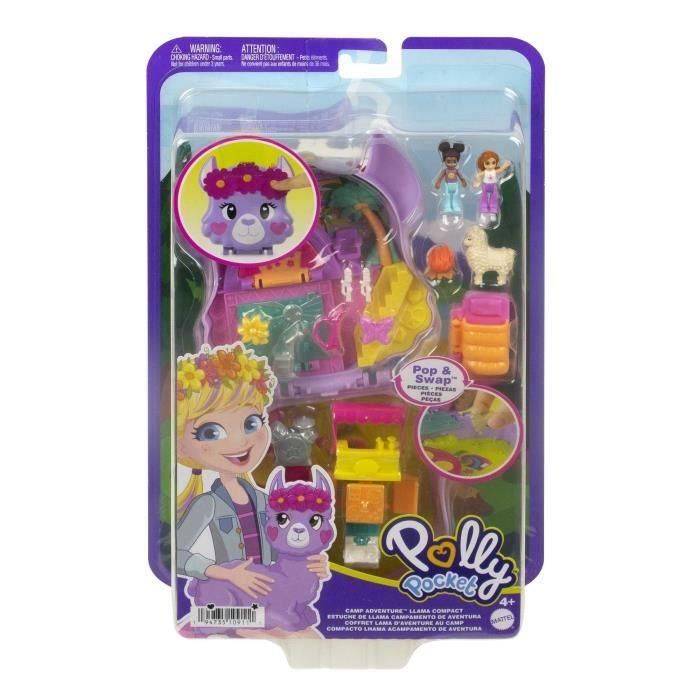 Polly Pocket - Llama Adventure Box - Mini -univers - 4 años y + 1 Polly Pocket - Llama Adventure Box - Mini -univers - 4 años y + 1