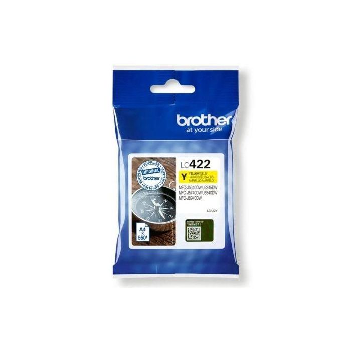 BROTHER Cartucho MFCJ5340DW Amarillo 0 BROTHER Cartucho MFCJ5340DW Amarillo 0