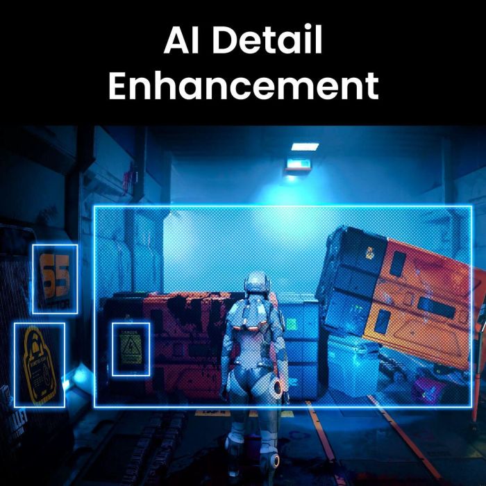 BenQ EX321UX Monitor 31.5" (80 cm) 4K UHD 3840 x 2160, 144Hz, 1ms, HDR1000, Mini LED, Blanco 8