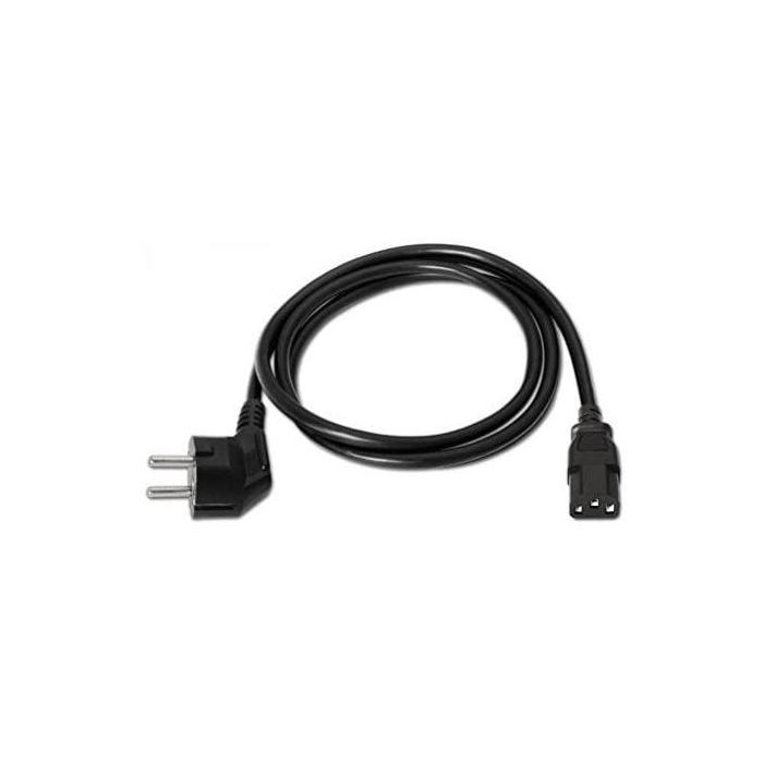 Nanocable 10.22.0103 Cable de Alimentación Schuko Macho a C13 Hembra 3m Negro 3