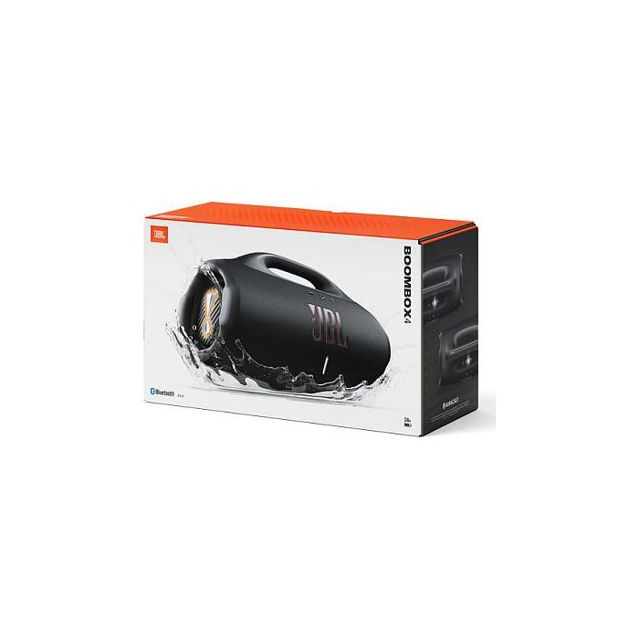 JBL Altavoz Portátil Boombox 4 - Altavoz Party Bluetooth, 180W, Batería 34h, Resistente al Agua IP68, Negro - JBLBMBX4BLK