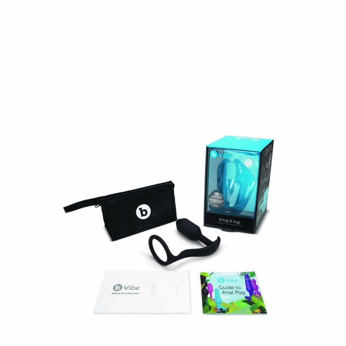 Plug Anal Snug & Tug B-Vibe Negro 2 Plug Anal Snug & Tug B-Vibe Negro 2