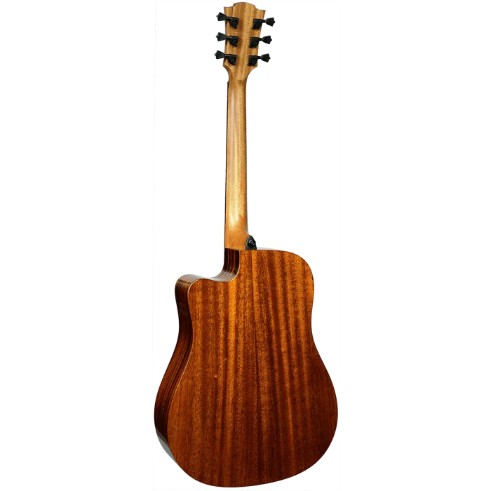 LAG Guitarra Acústica Dreadnought Cutaway A/E Tramontane 98 - Tapa de Caoba Maciza con Electrónica Stage LAG 4